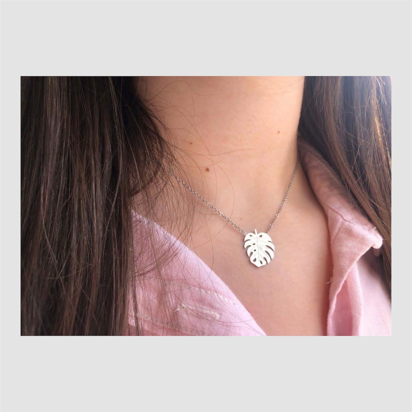 Colar aço inoxidável