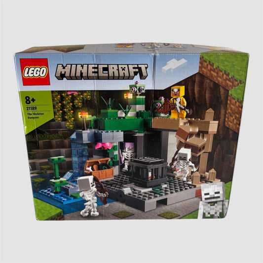 LEGO Minecraft Gruta Esqueletos 21189 Novo