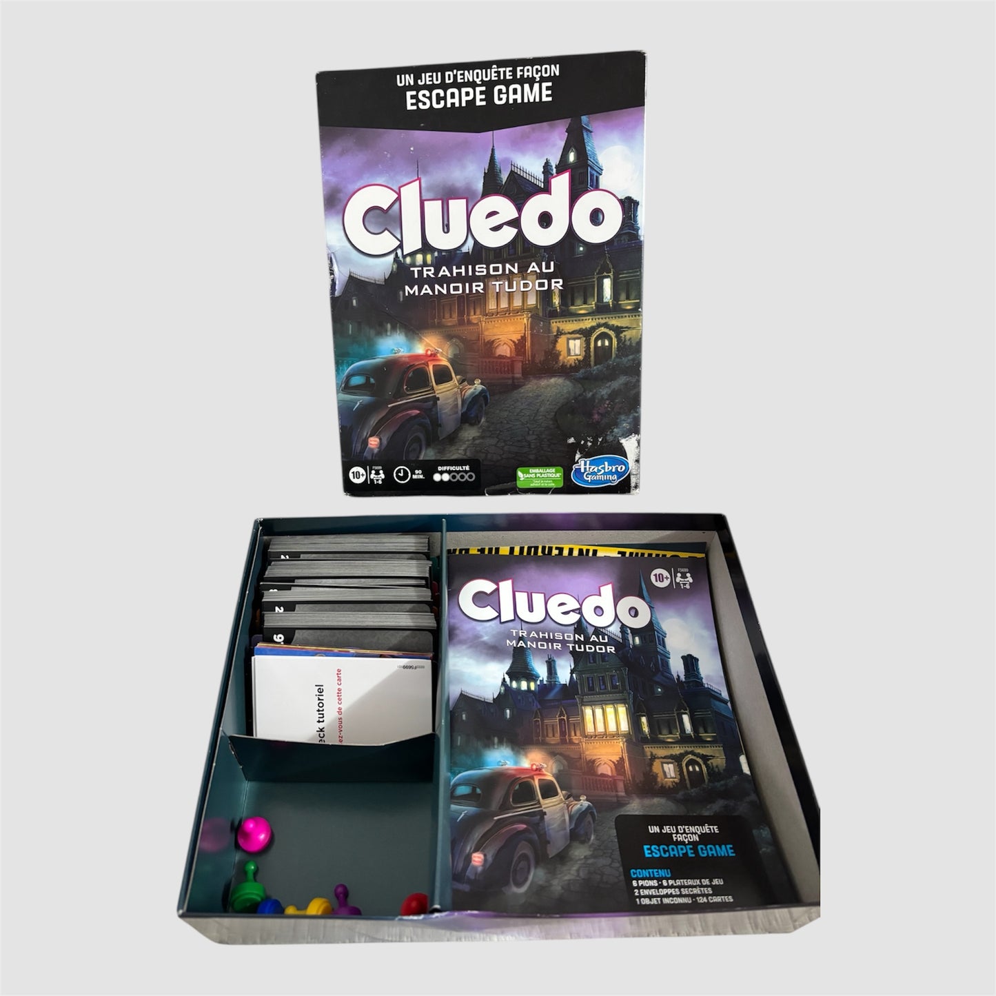 Cluedo Escape Game “Traição no Solar Tudor” – jogo de tabuleiro Hasbro Francês