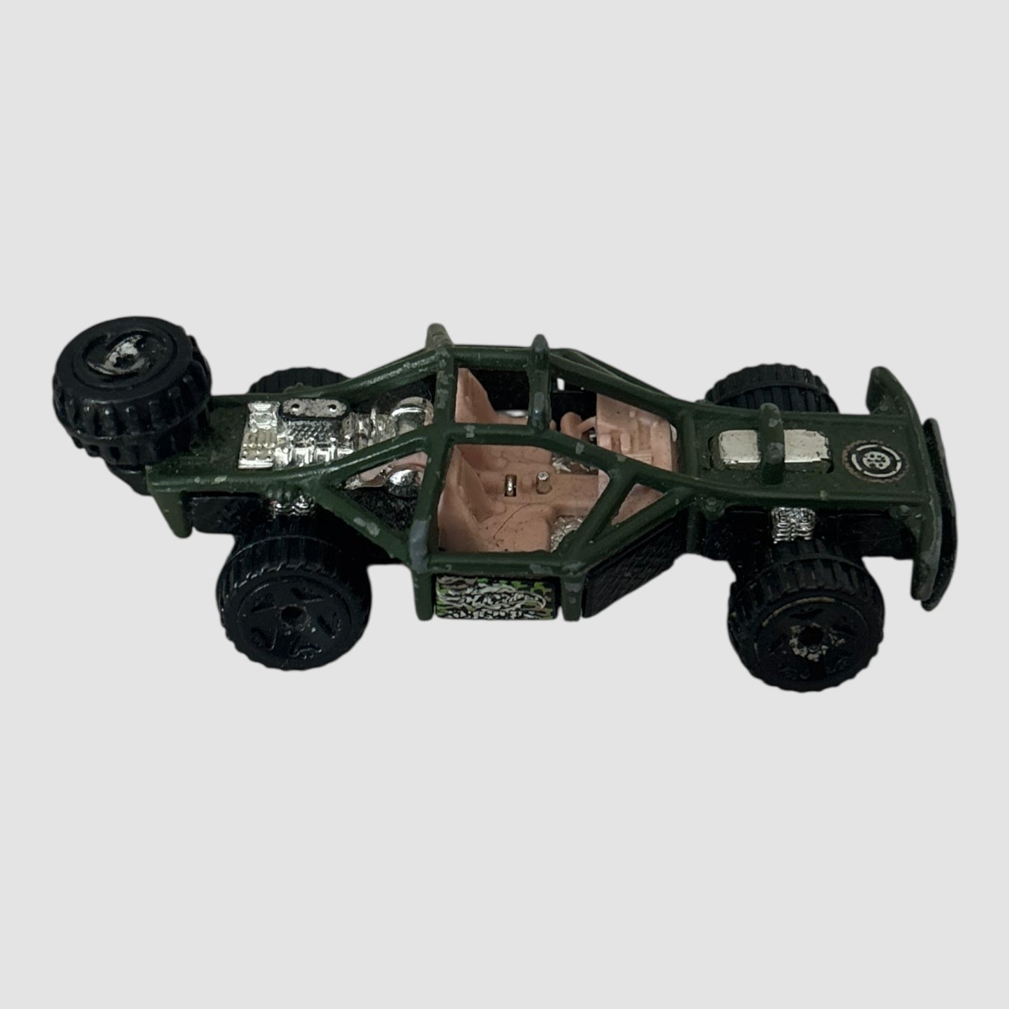 Carro Miniatura Hot Wheels Roll Cage Verde