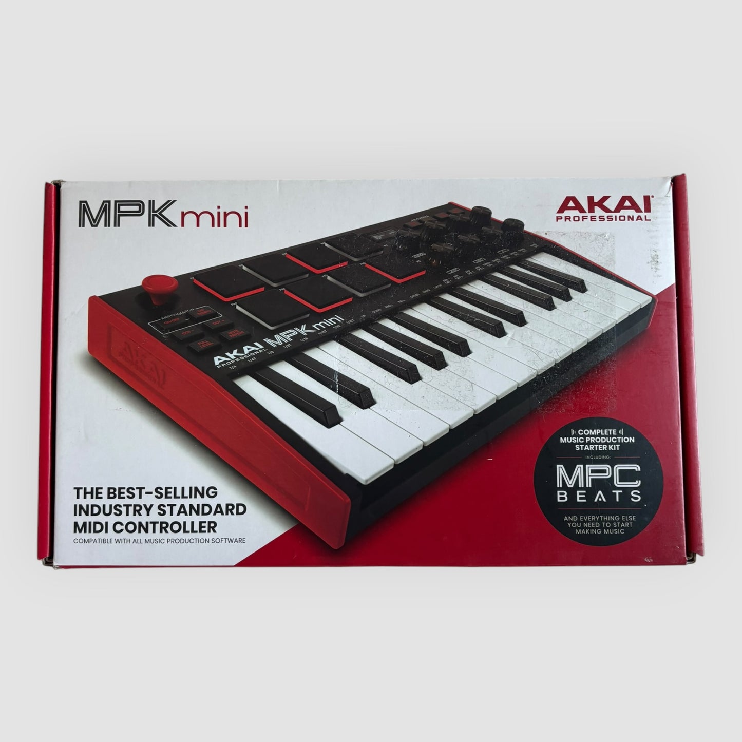Akai Professional MPK Mini MK3  Teclado Controlador MIDI usb 25 Teclas  Novo