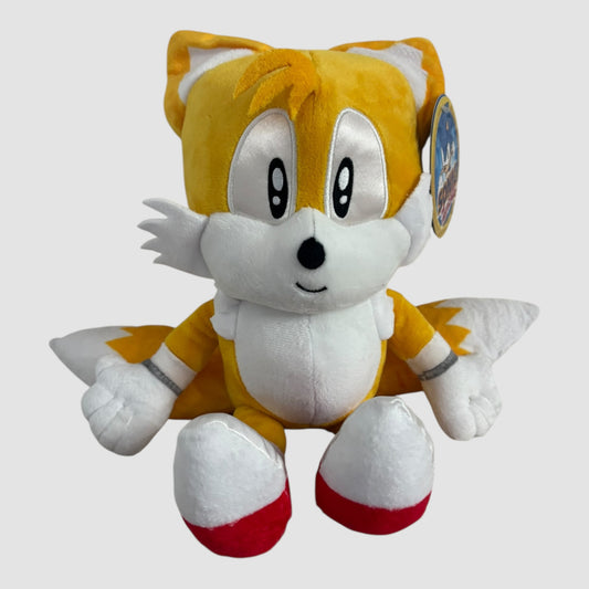 Peluche Tails Sonic the Hedgehog com Etiqueta