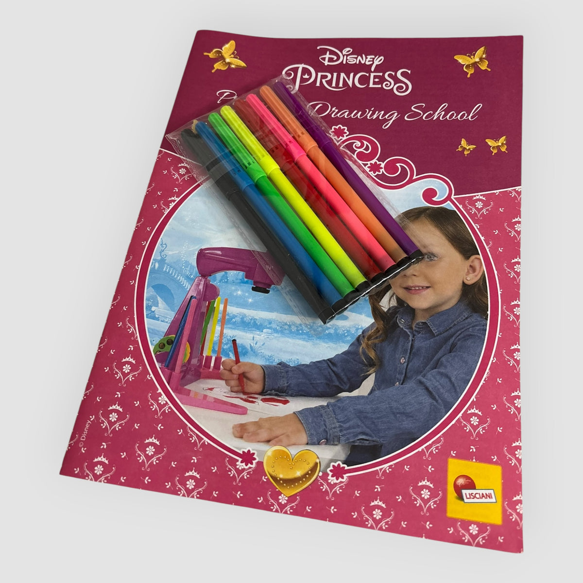Disney Princesas – Escola de Desenho com Projetor Lisciani – Novo