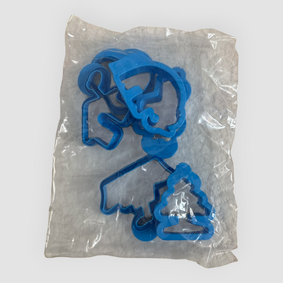 JOVI – Balde com 24 Moldes para Plasticina – 6 Formas Diferentes – Novo